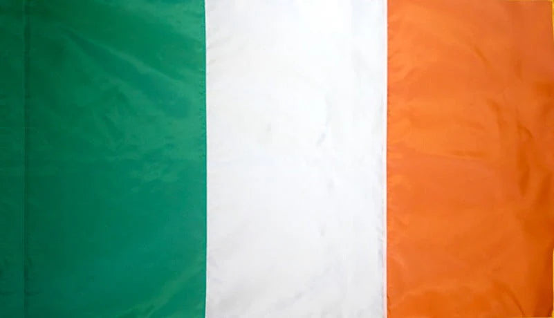 Ireland Flag with Pole Sleeve - For Indoor Use