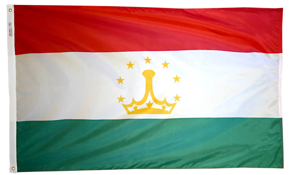 Tajikistan Flag - For Outdoor Use