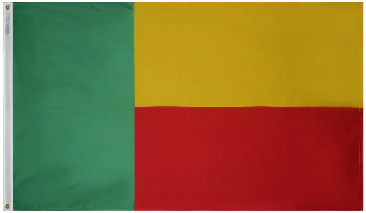 Benin Flag - For Outdoor Use