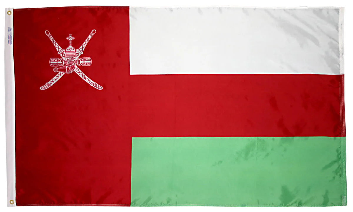 Oman Flag - For Outdoor Use