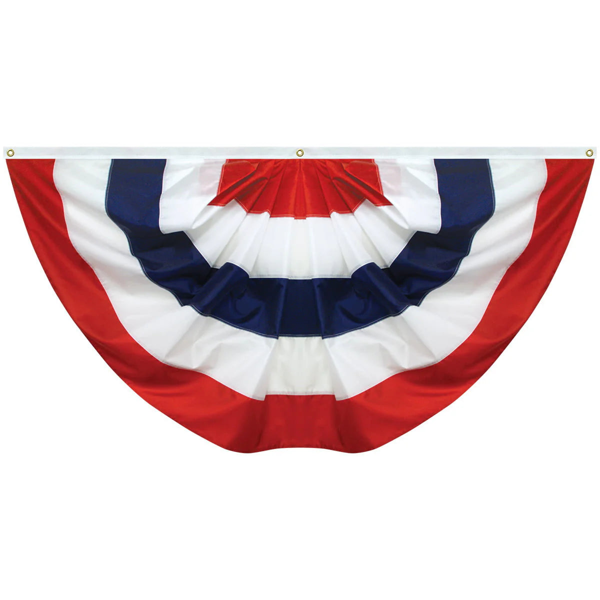 Full Fan - Red/White/Blue - Nylon - 4'x8'