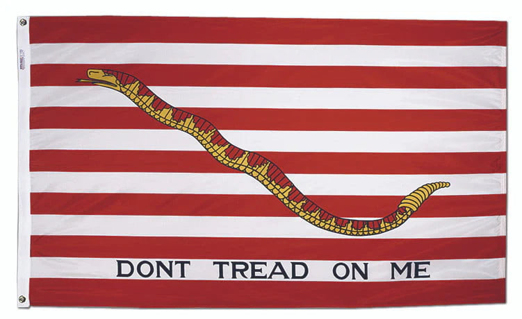 First Navy Jack Flag - 3'x5' - For Outdoor Use