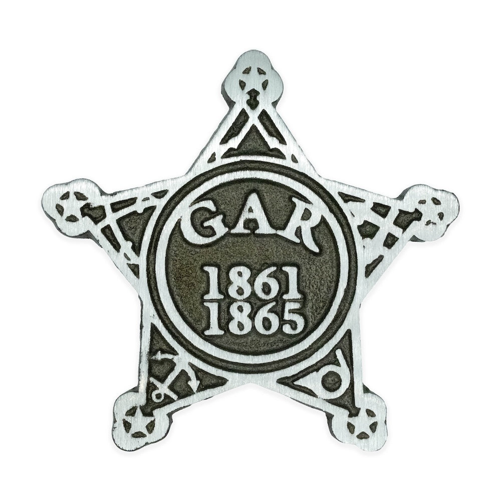 Aluminum GAR grave marker