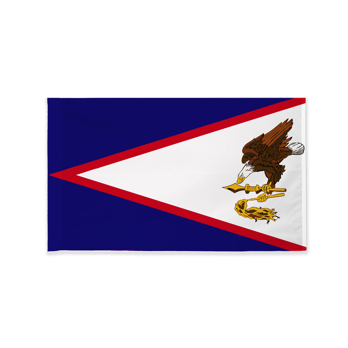American Samoa flag with pole sleeve
