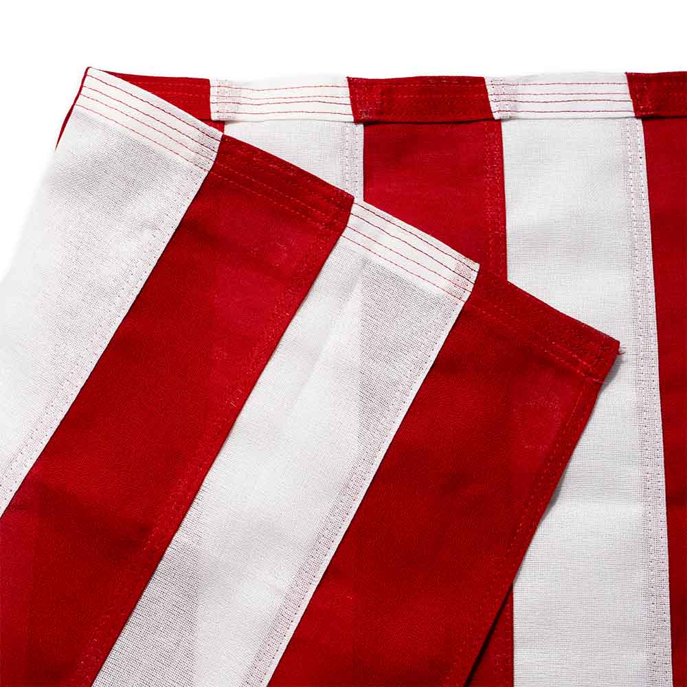 Standard Cotton American flag fly end