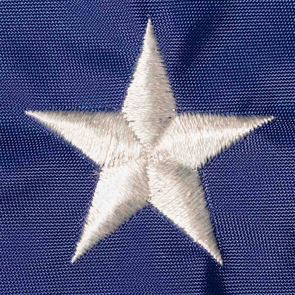 Legacy American flag embroidered star
