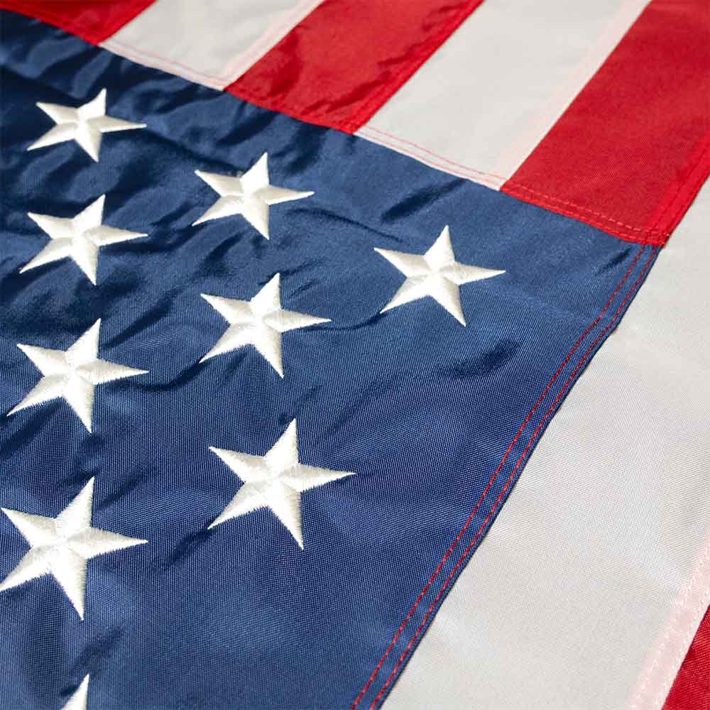 Legacy American flag star field and stripes