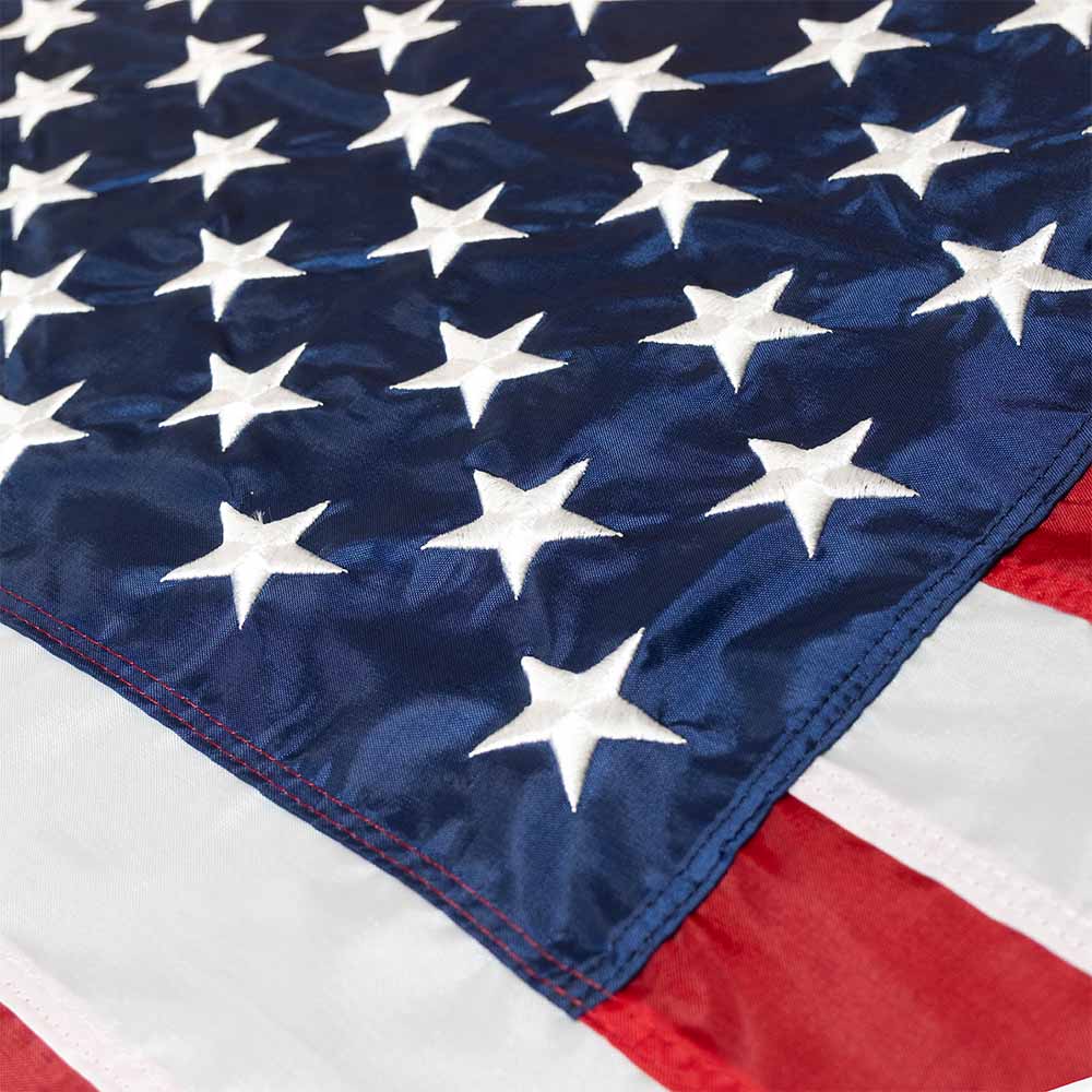 Nyl-Glo American flag star field and stripes