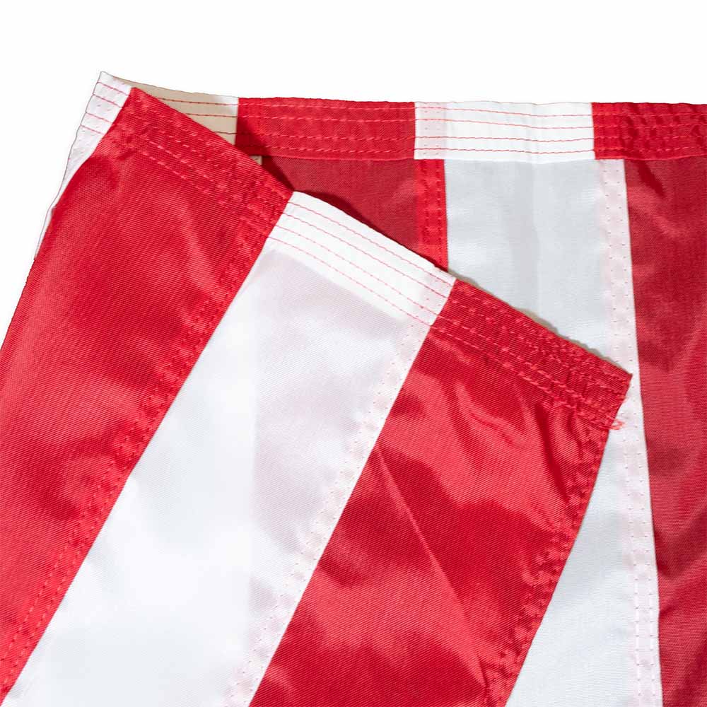 Nyl-Glo American flag fly end