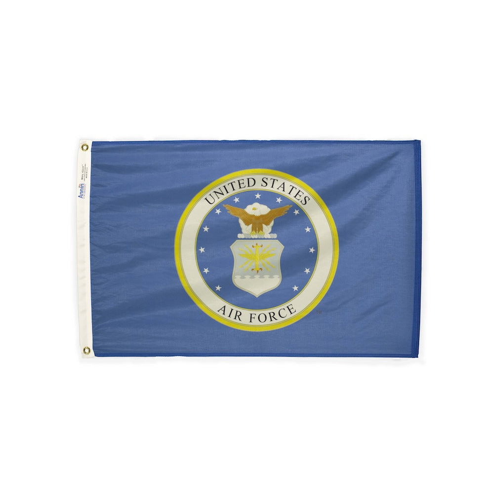 Nylon Air Force civilian flag with grommets