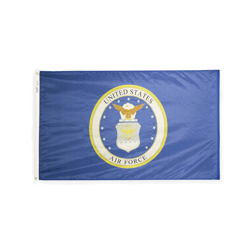 Nylon Air Force civilian flag with grommets