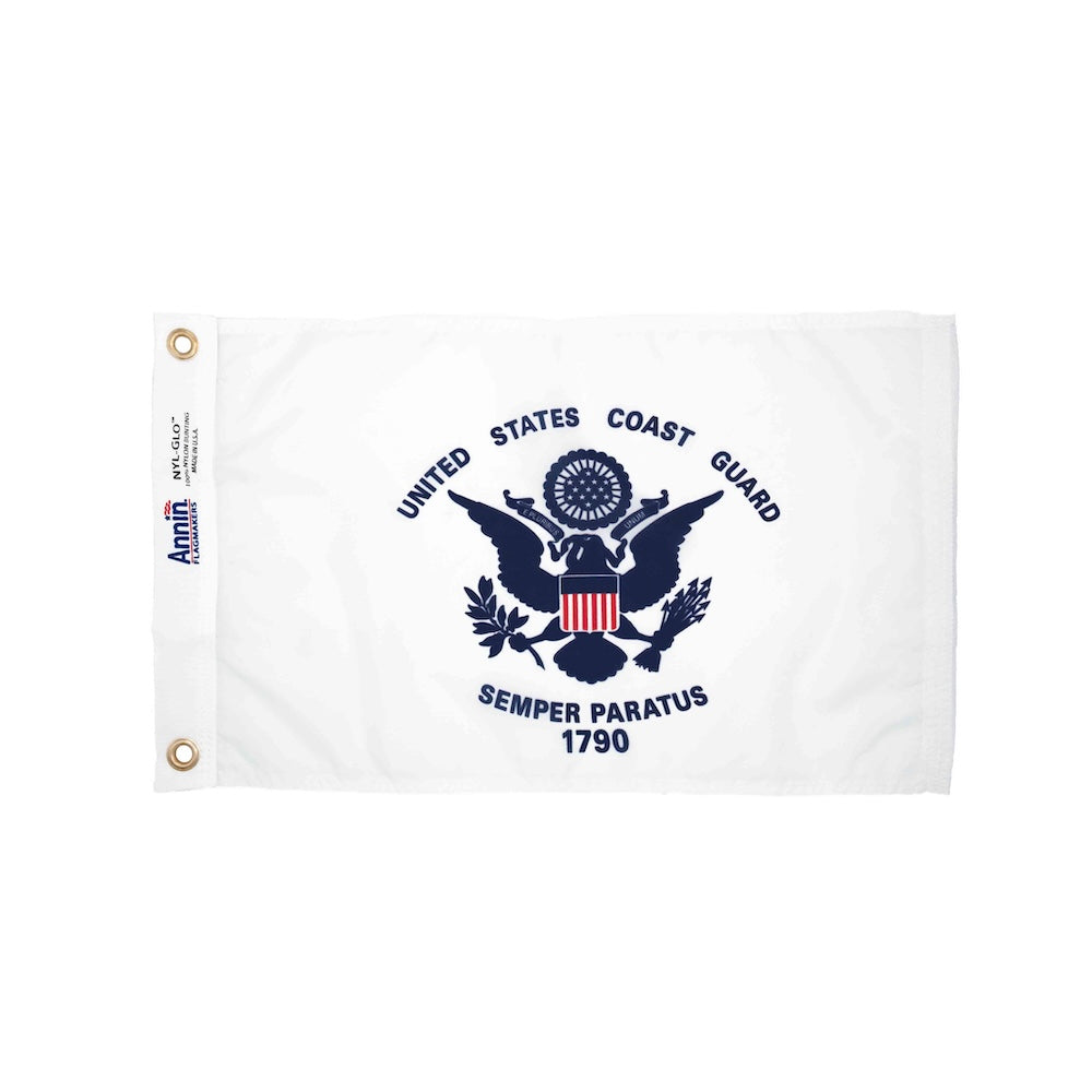 Nylon Coast Guard small flag