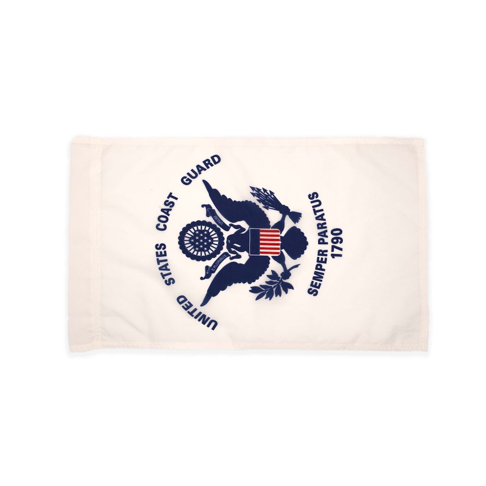 Nylon Coast Guard garden flag