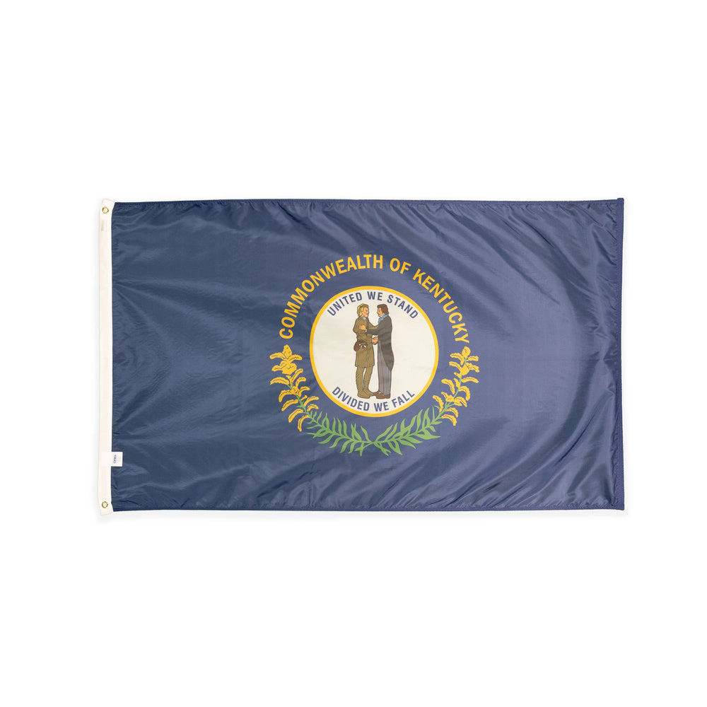 Nylon Kentucky state flag with grommets