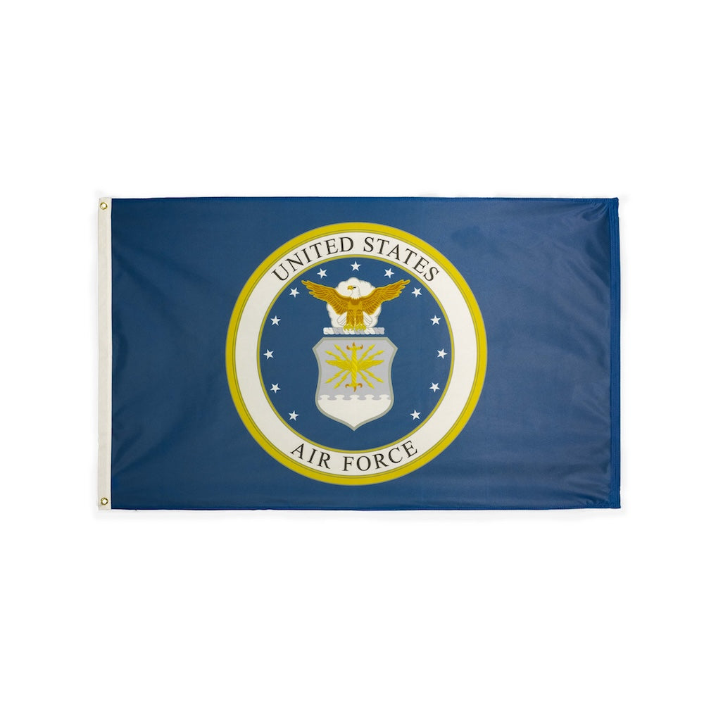 Polyester Air Force civilian flag with grommets
