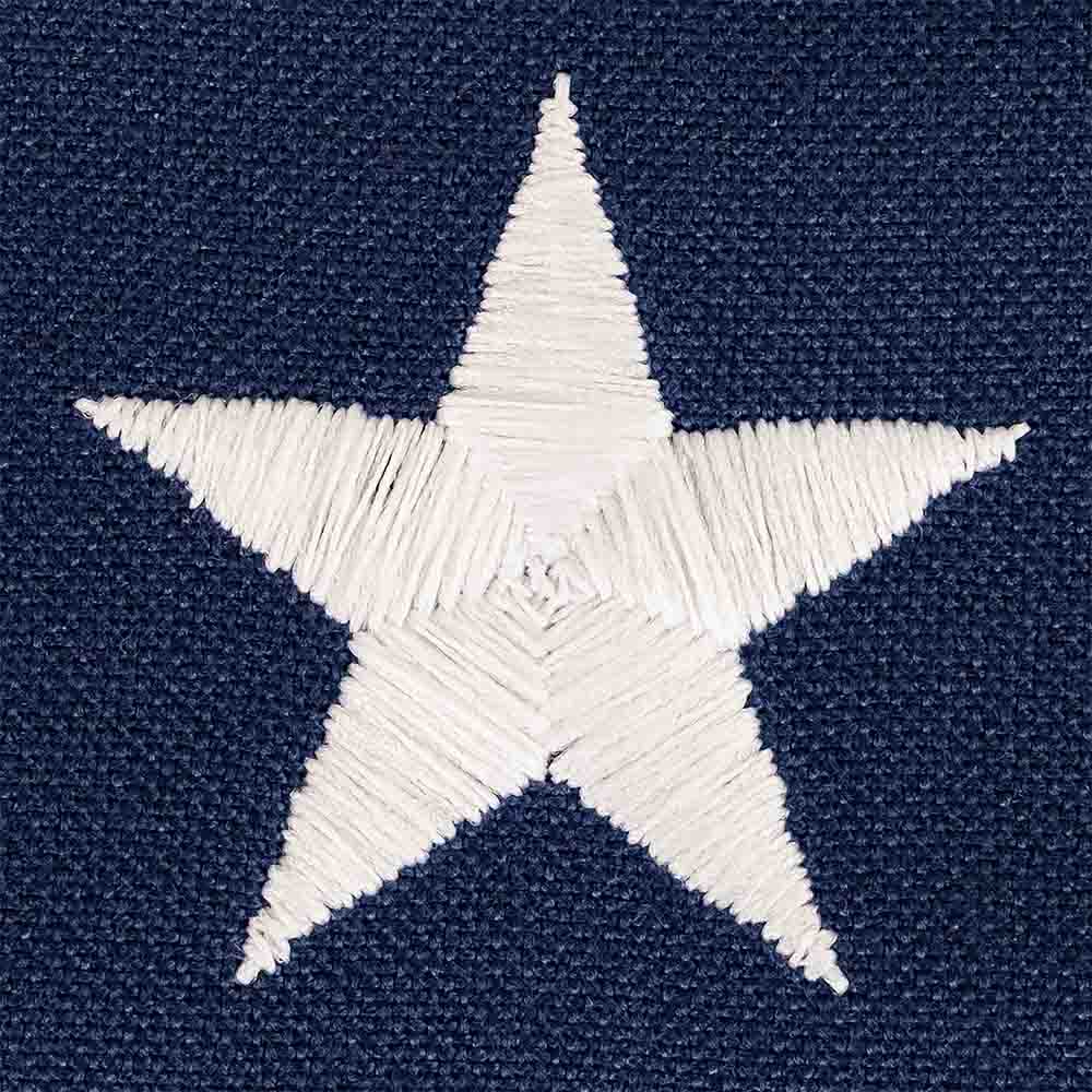 Reinforced Polyester American flag embroidered star