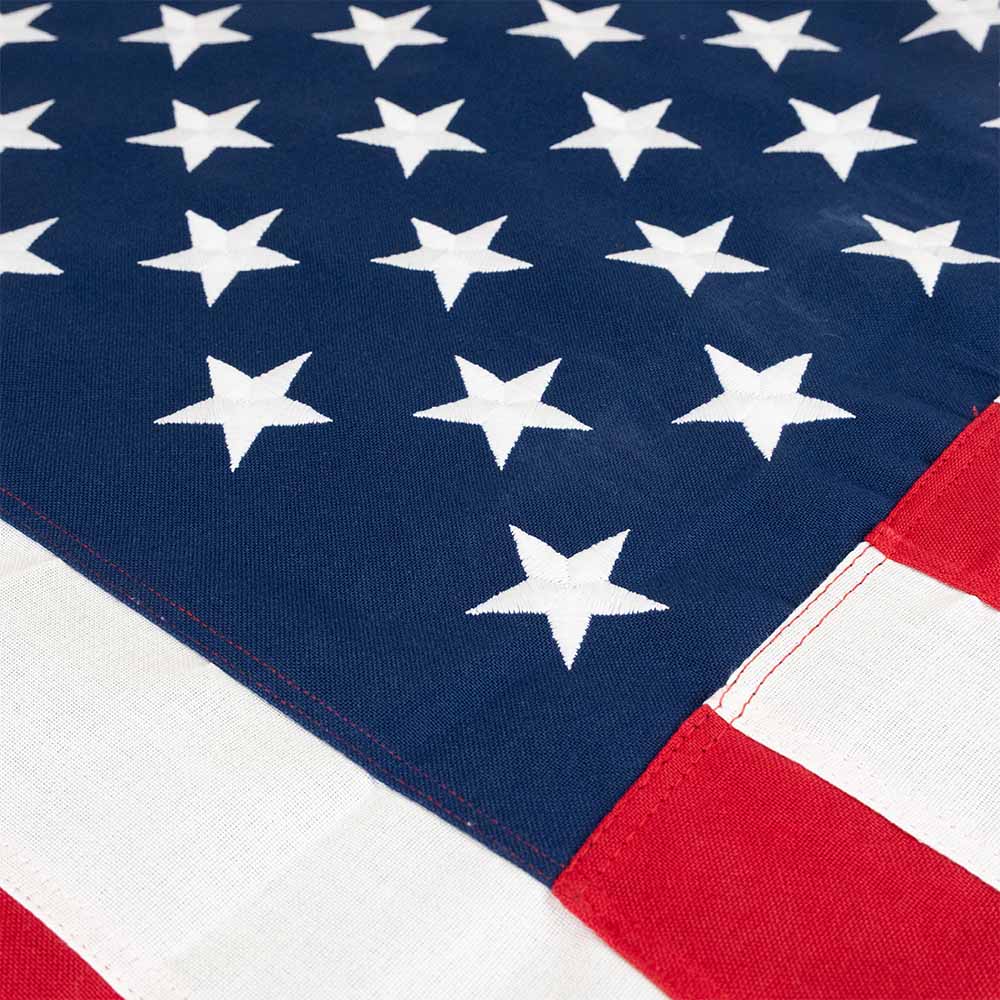 Reinforced Polyester American flag star field and stripes