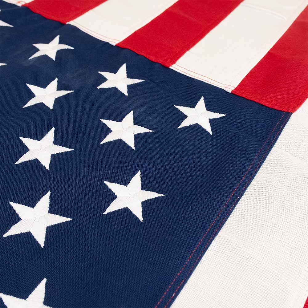 Reinforced Polyester American flag star field and stripes
