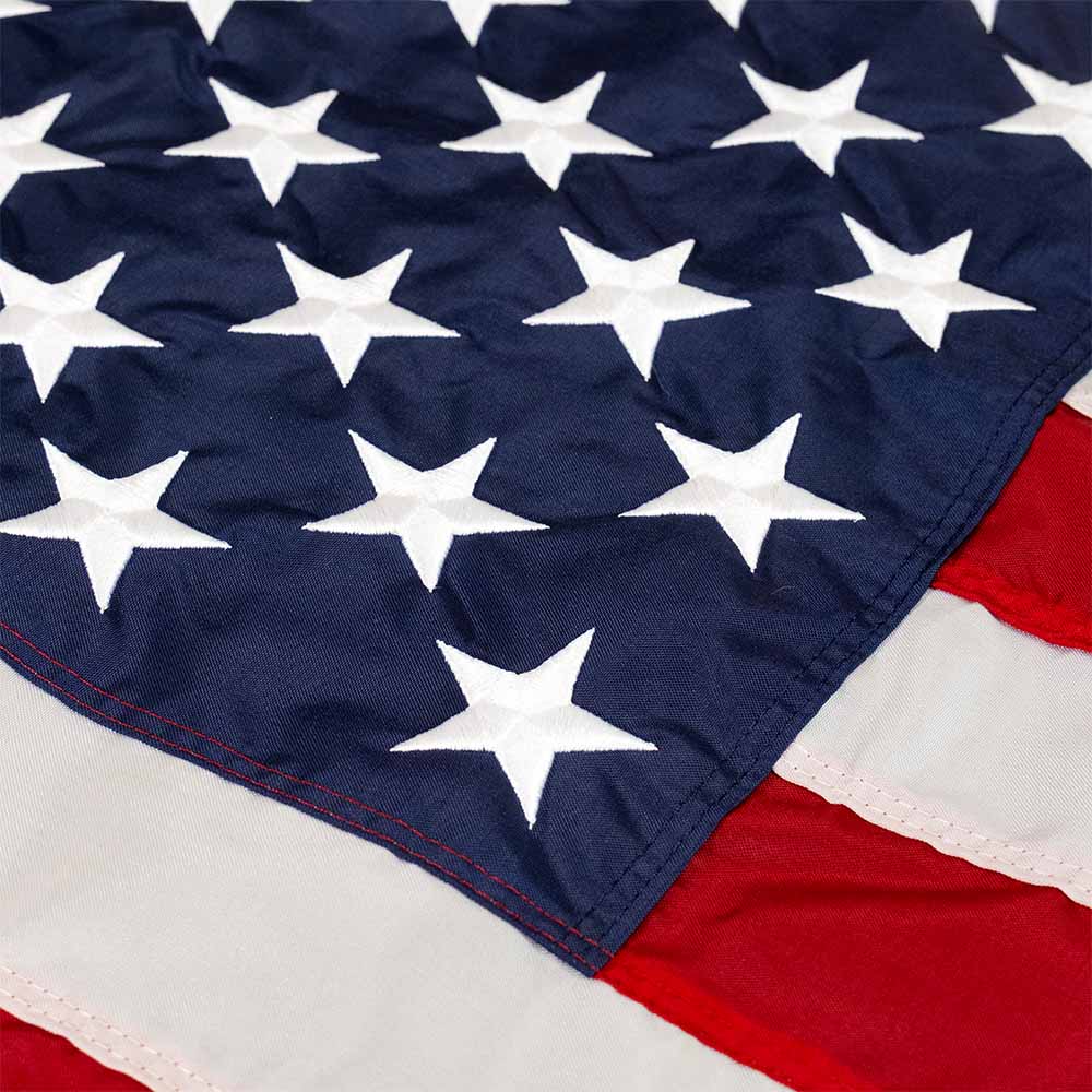 Signature Nylon American flag star field and stripes