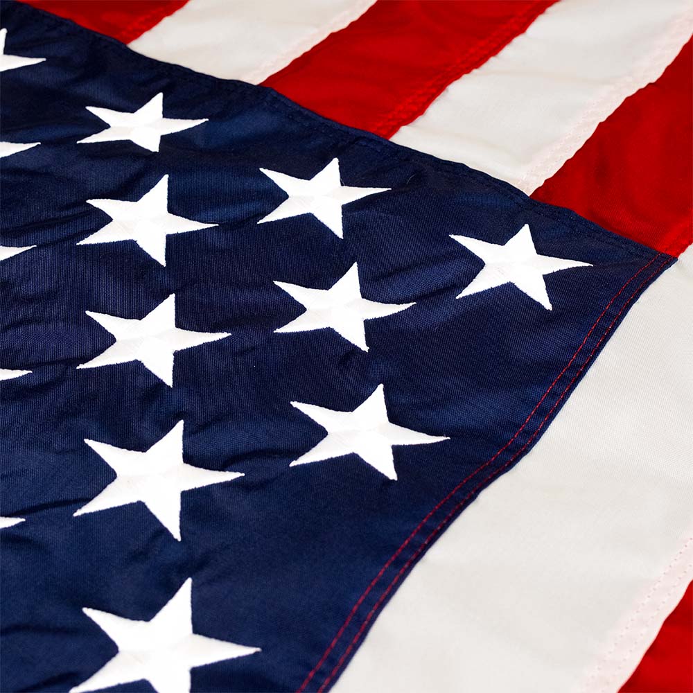 Signature Nylon American flag star field and stripes