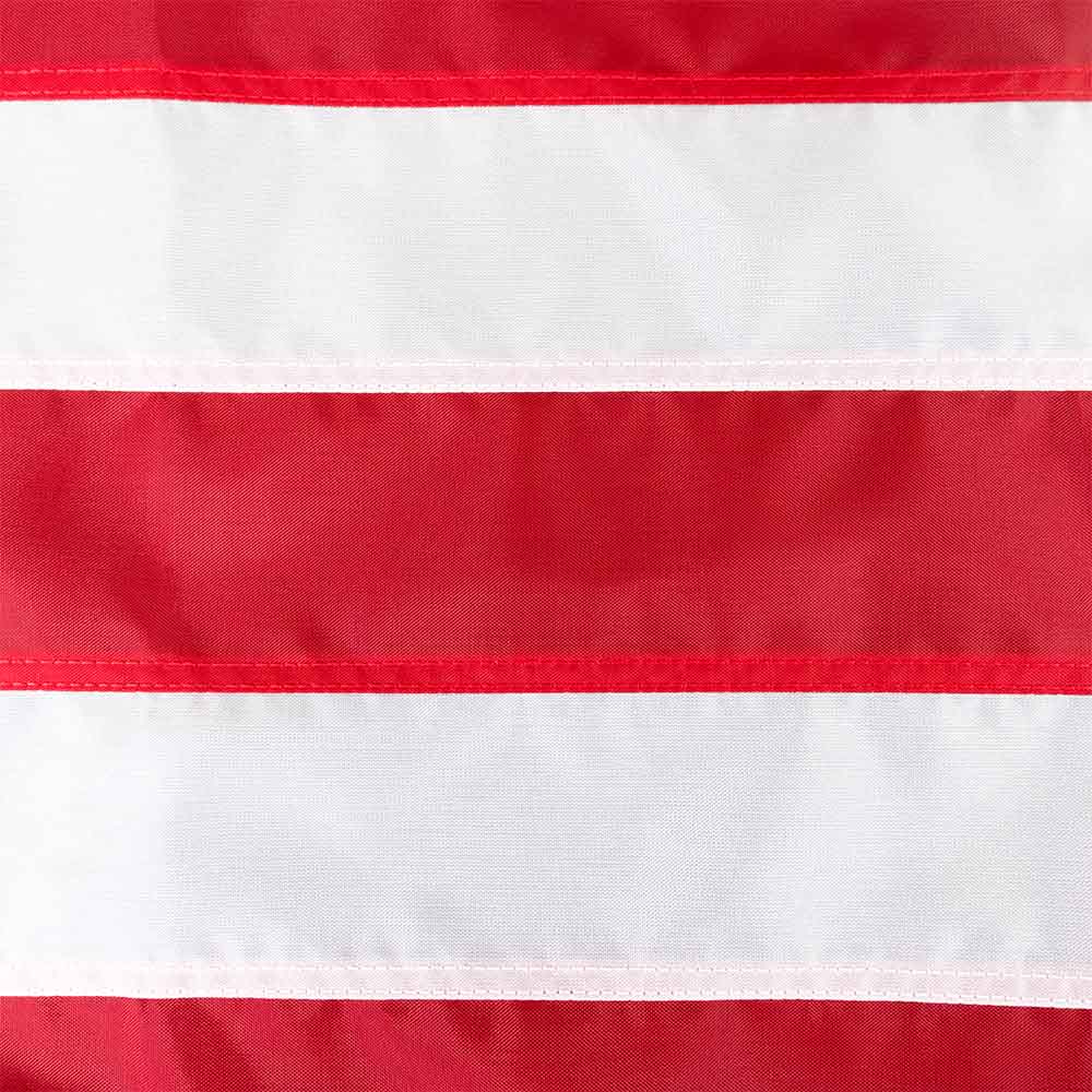 Standard Nylon American flag sewn stripes