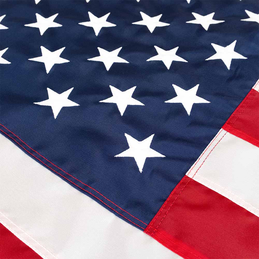 Standard Nylon American flag star field and stripes