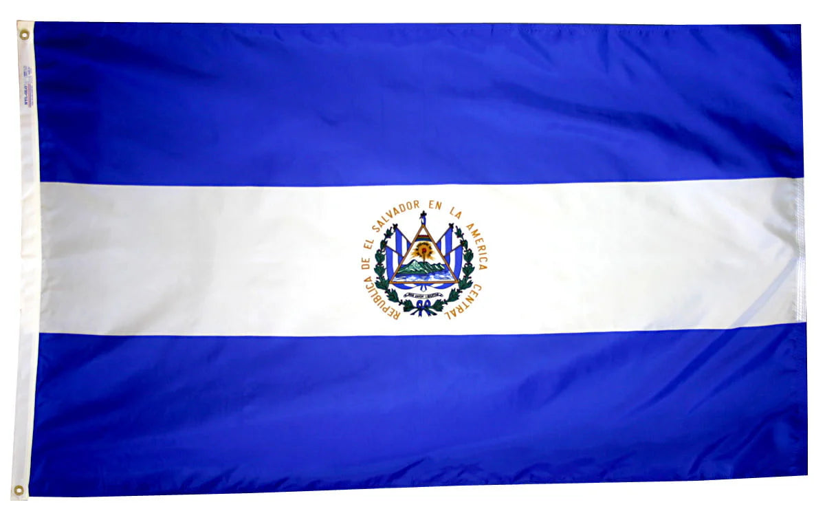 El Salvador Flag - For Outdoor Use