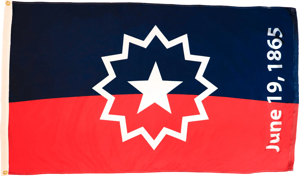 Juneteenth Flag - 3'x5' - For Outdoor Use