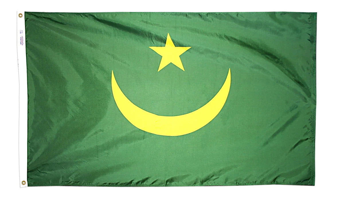Mauritania Flag - For Outdoor Use