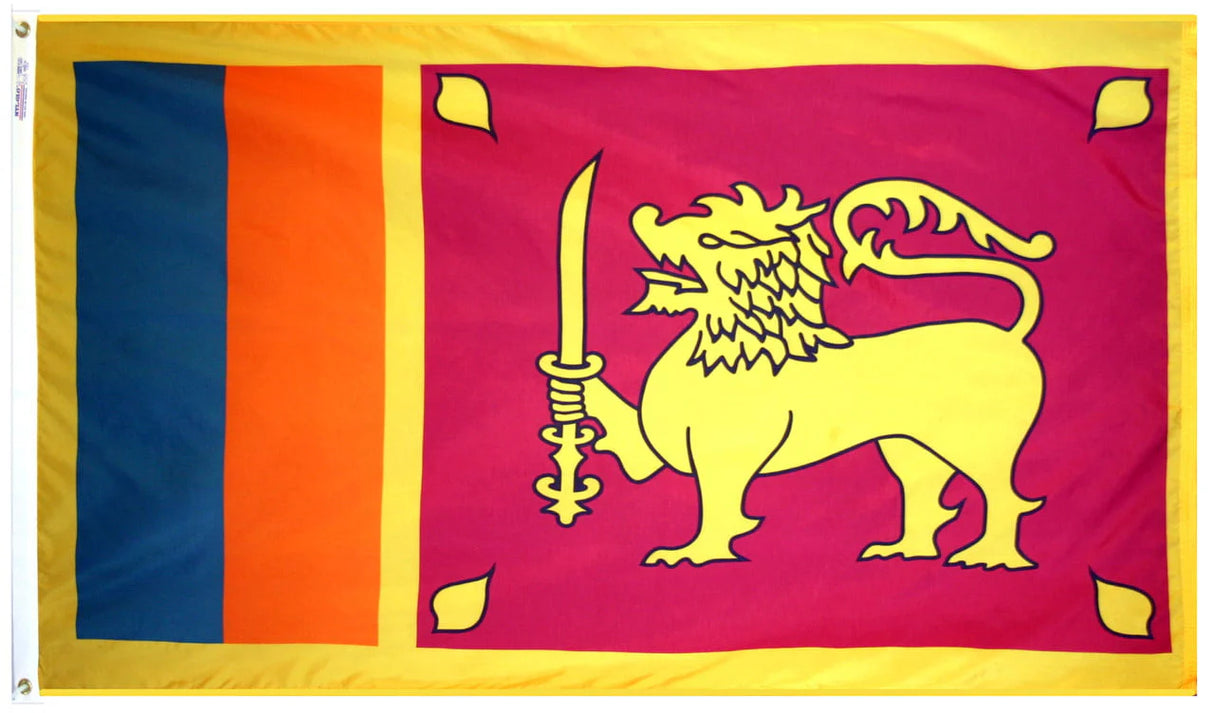 Sri Lanka Flag - For Outdoor Use
