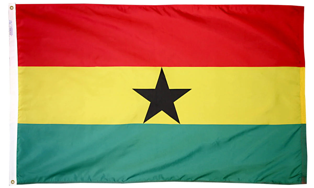 Ghana Flag - For Outdoor Use