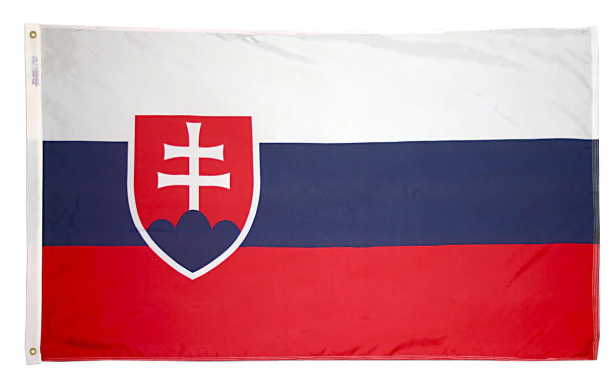Slovakia Flag - For Outdoor Use