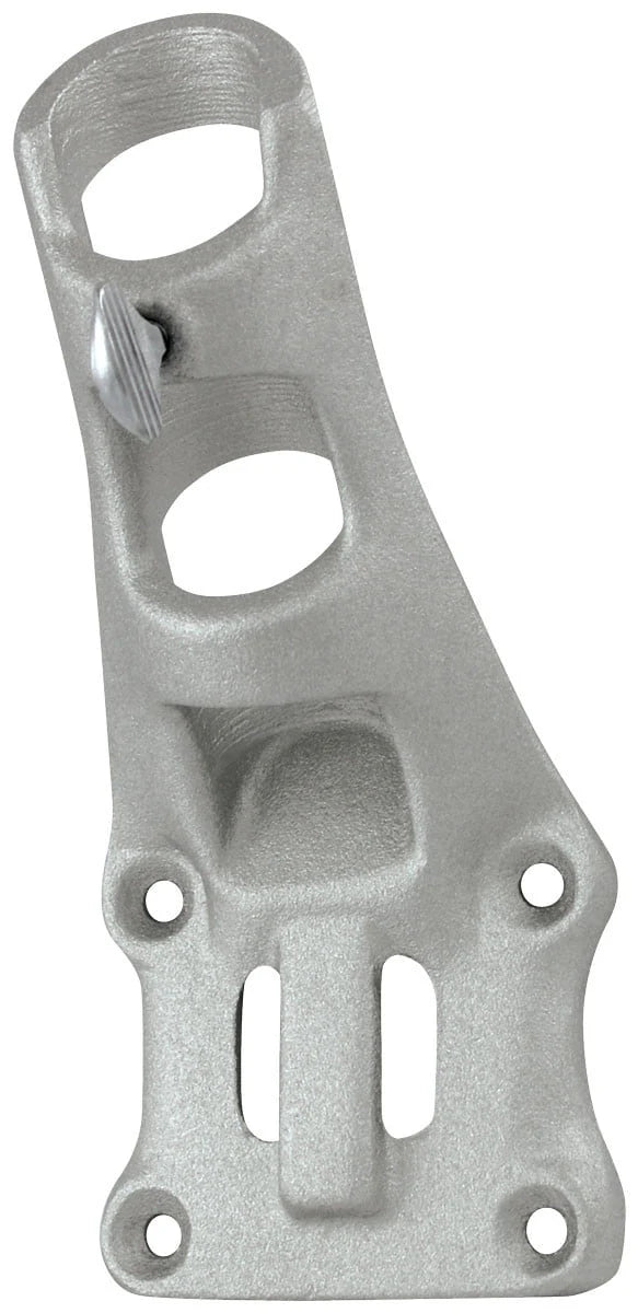 Bracket for Spinning Flagpole - With Banding Slot - Aluminum