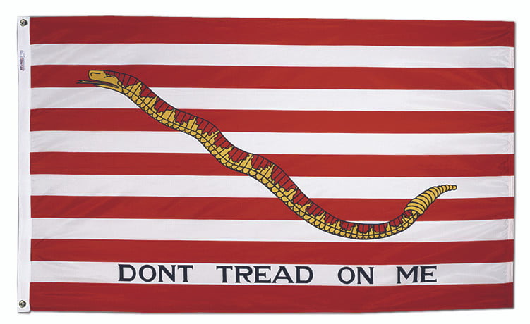 First Navy Jack Flag - 3'x5' - For Outdoor Use