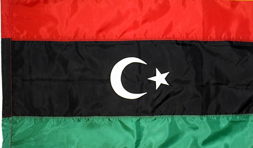 Libya - Flag with Pole Sleeve