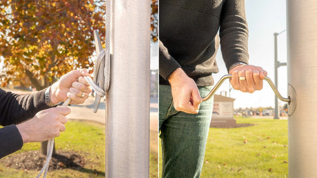 Internal vs. External Halyard Flagpoles: Which System Is Right?