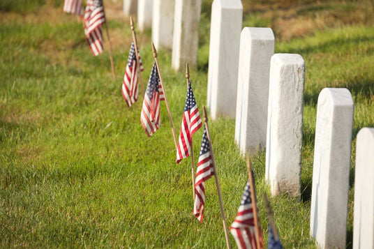 Grave Marker Flags