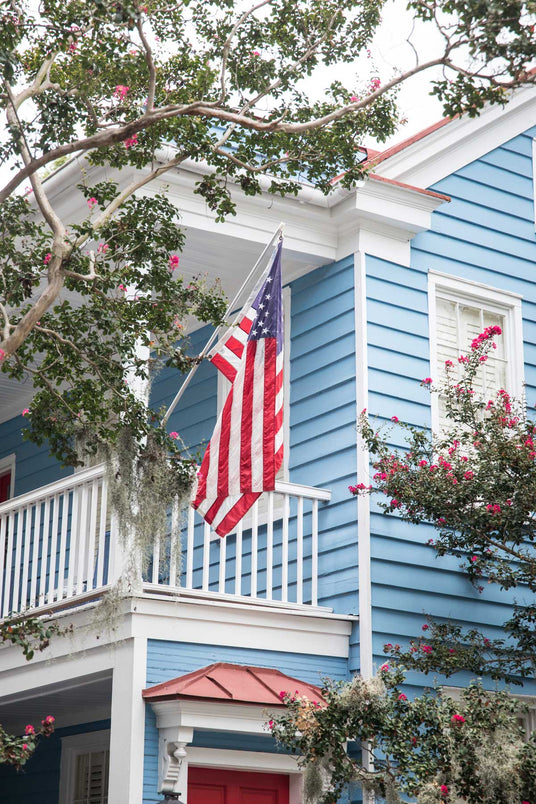 Outdoor American Flags