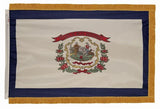 West Virginia State Flag - Indoor Fringed