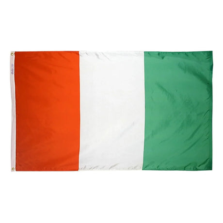 Ivory Coast Flag - For Outdoor Use