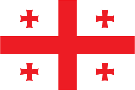 Georgia Flag - For Outdoor Use