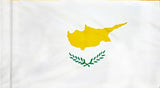 Cyprus Flag with Pole Sleeve - For Indoor Use