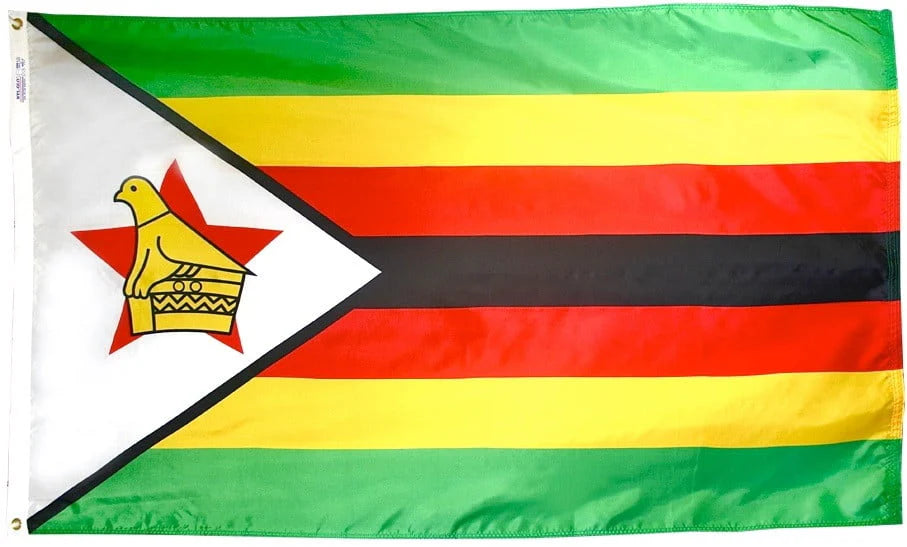 Zimbabwe Flag - For Outdoor Use