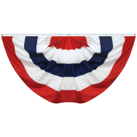 Full Fan - Red/White/Blue - Nylon - 3'x6'