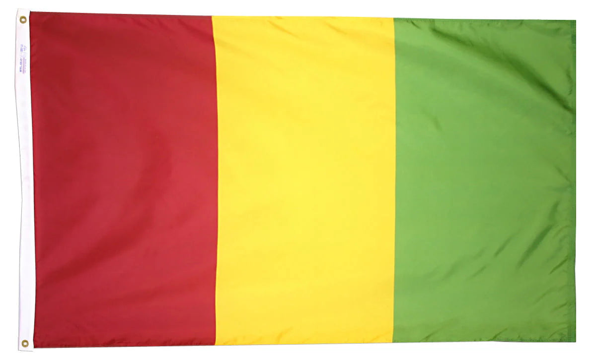 Guinea Flag - For Outdoor Use