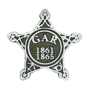 Aluminum GAR grave marker