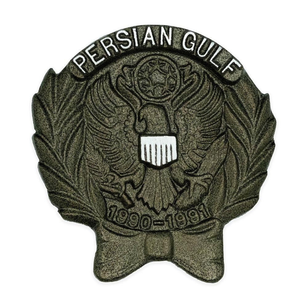 Aluminum Persian Gulf grave marker