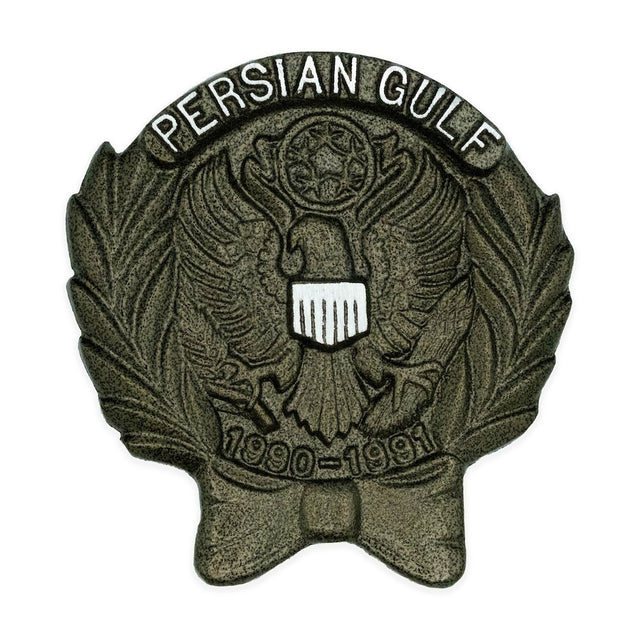 Aluminum Persian Gulf grave marker