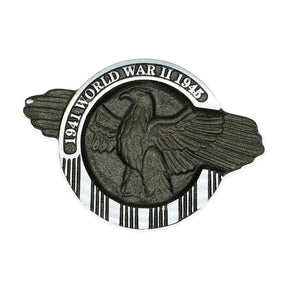 Aluminum World War Two grave marker