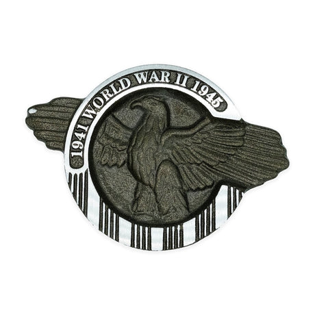 Aluminum World War Two grave marker